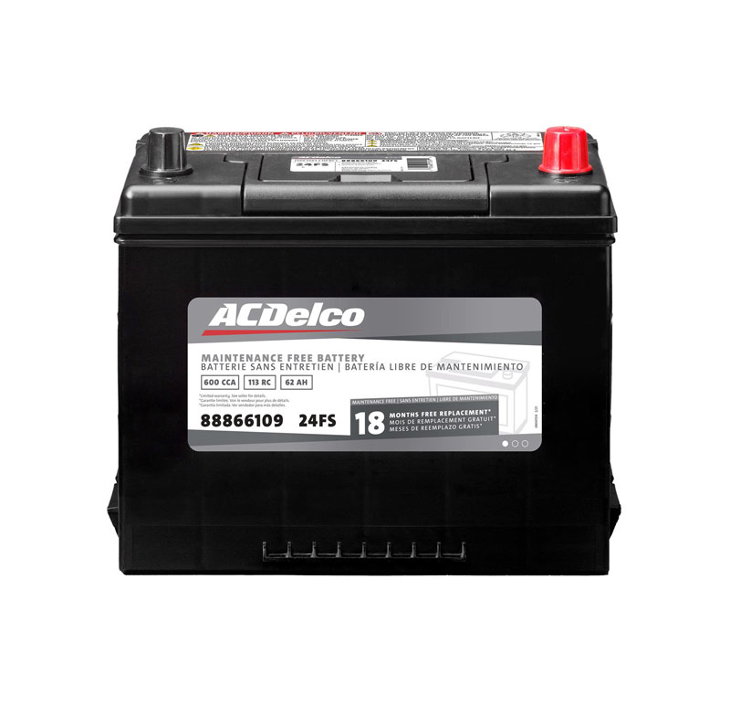 AC DELCO 24FA/FS 600CCA 62AH