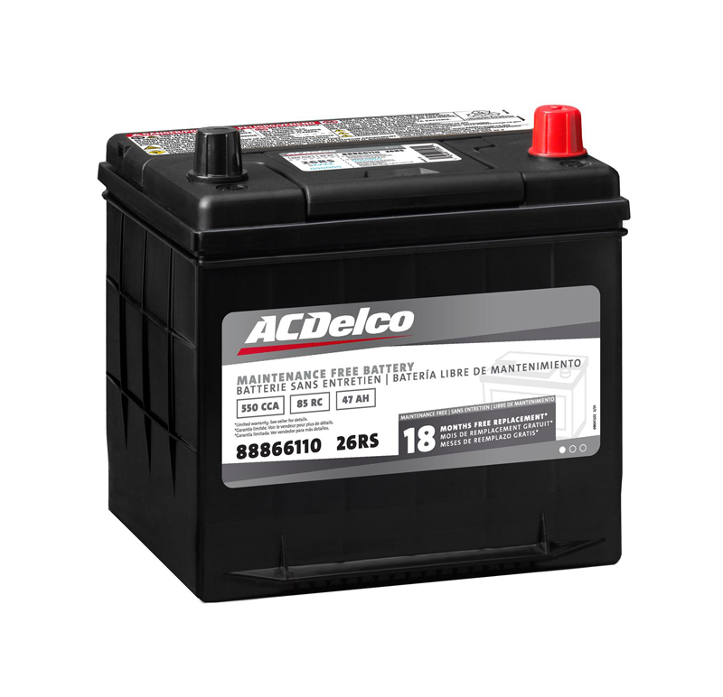 AC DELCO 26RA/26RS 550CCA 47AH