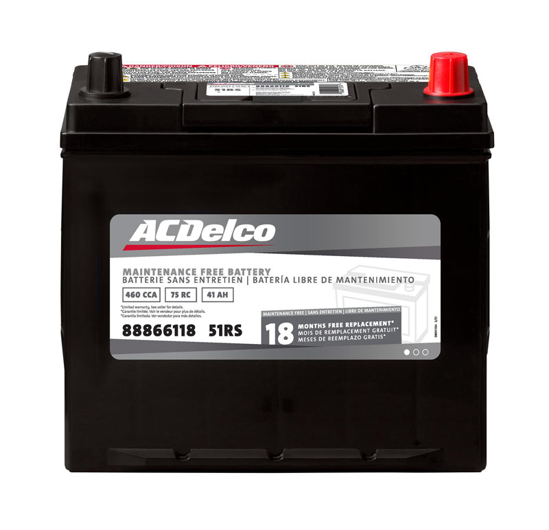 AC DELCO 51RA/51RS 460CCA 41AH
