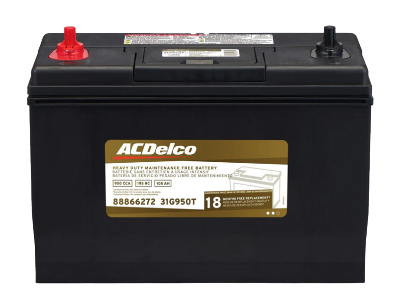 AC DELCO 31TS/31G950T 950CCA 105AH