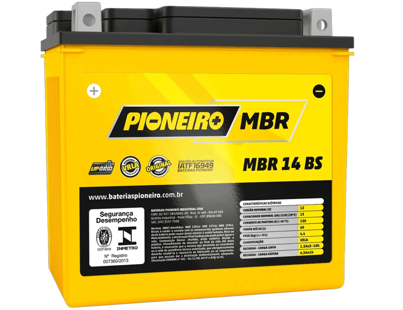 Pioneiro 8174-MOTO 13AH
