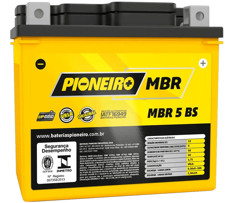 Pioneiro 8164-MOTO 5AH