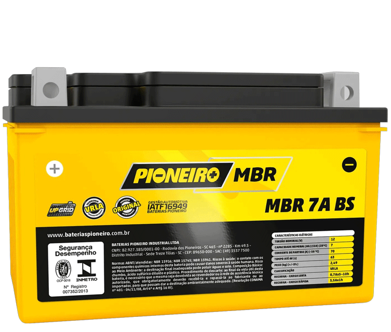 Pioneiro 8167-MOTO 7AH